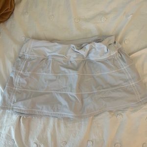 White lululemon skirt